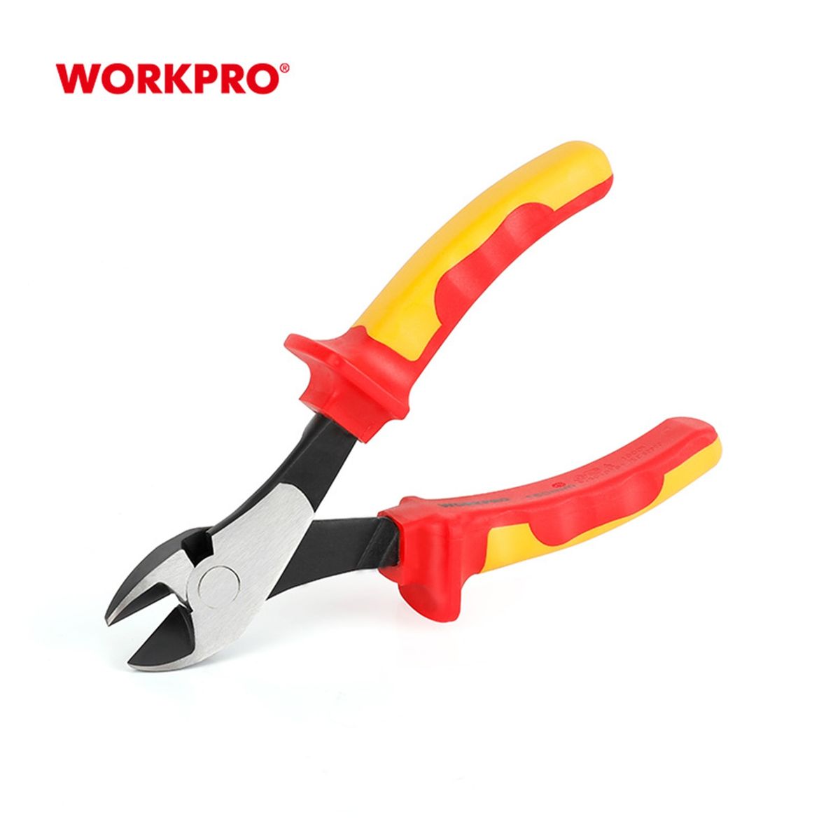 WORKPRO - ALICATE DE CORTE DIAGONAL AISLADO 7 WORKPRO