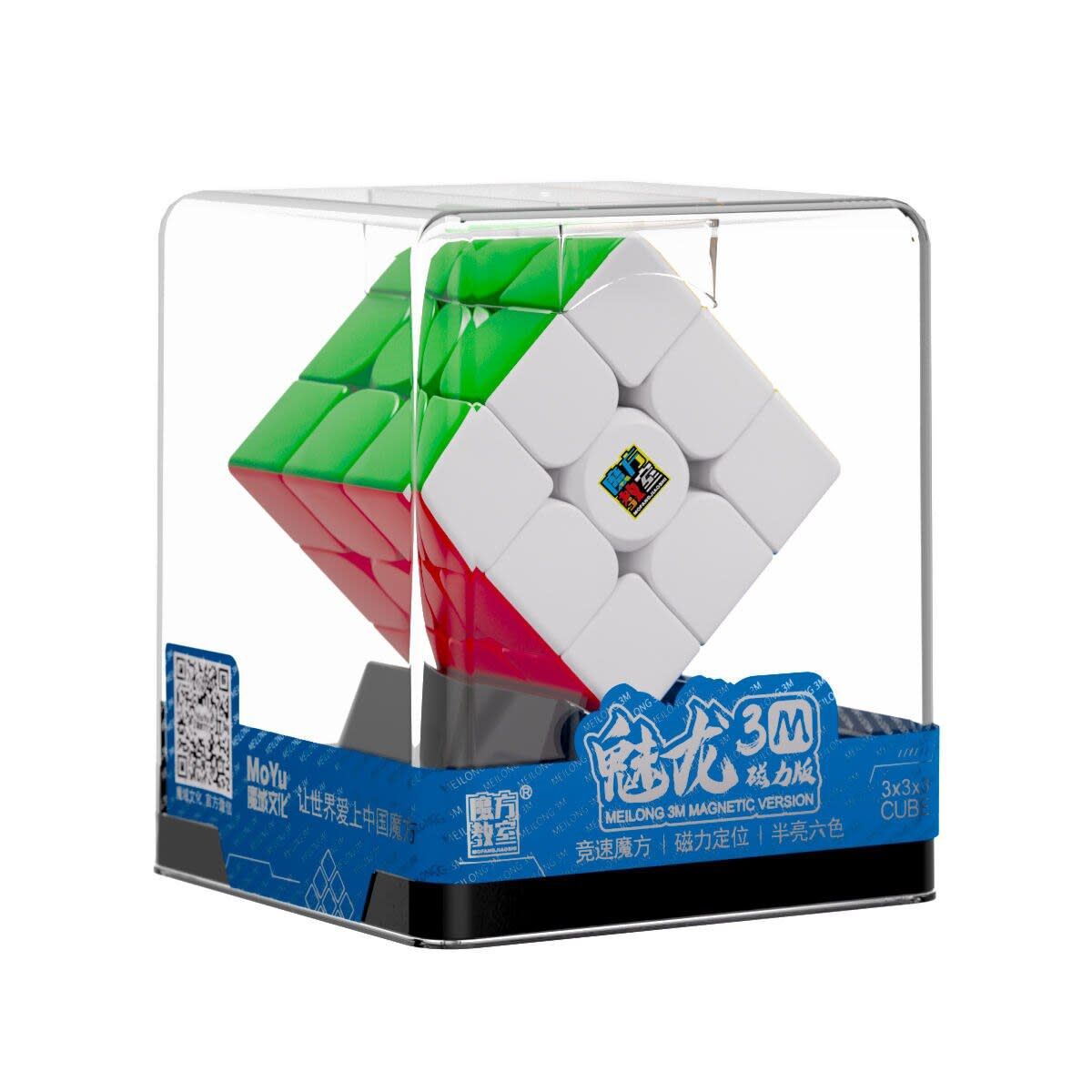 MOYU - 3x3x3 Moyu Meilong Magnético Cubo Rubik Mágico