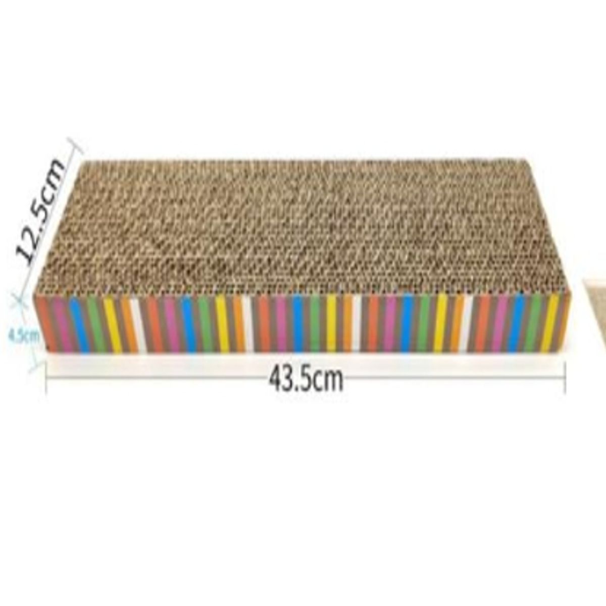 GENERICO - Rascador De cartón Para Gato 43x12cm