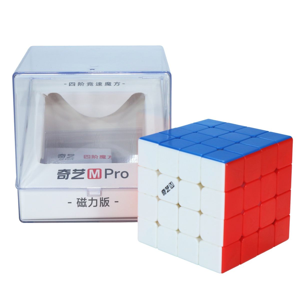 QIYI - 4x4x4 Qiyi M Pro Cubo Profesional Imanes