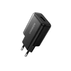 UGREEN - Cargador 18W USB-A Negro CD122-70273