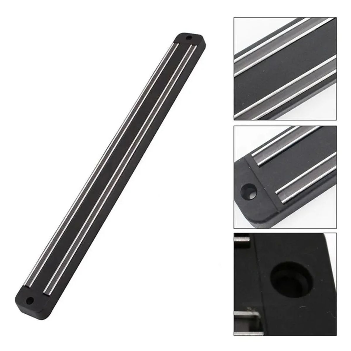 GENERICO - Iman Barra Magnetica Cocina Porta Cuchillos 33 Cm..