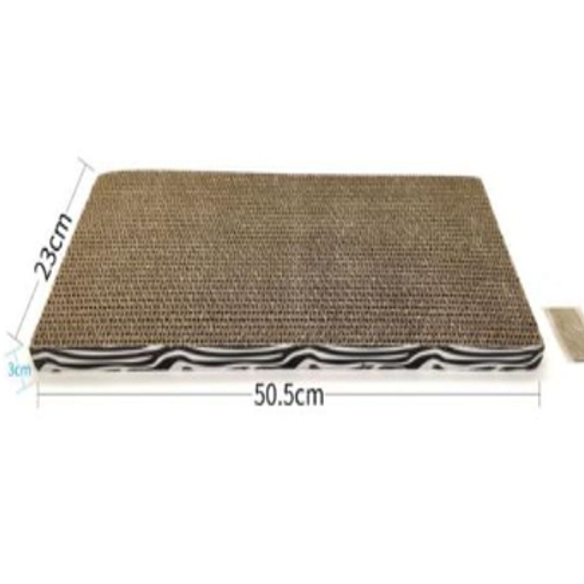 GENERICO - Rascador De cartón Para Gato 23x50cm