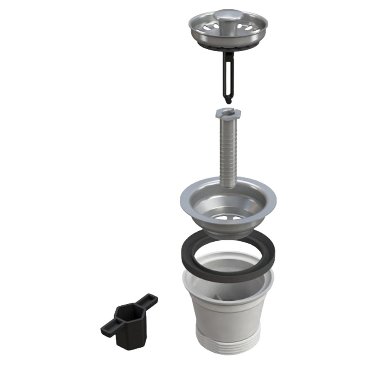 GENERICO - DESAGÜE LAVAPLATOS 70MM SREBALSE