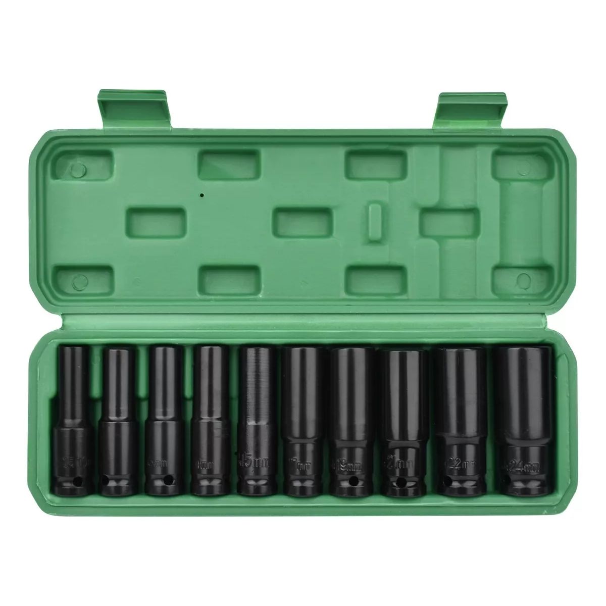 GENERICO - Juego Herramientas Llave De Vaso Kit Mecanicas Dados 10 Pzs