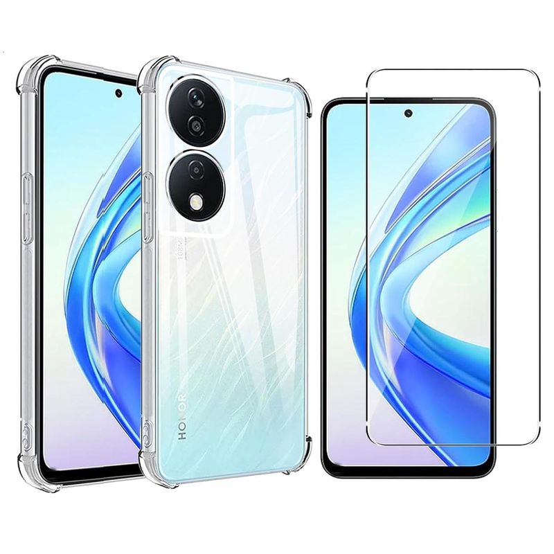GENERICO - Carcasa Honor X7B Antishock Compatible +Lamina Completa - Agua