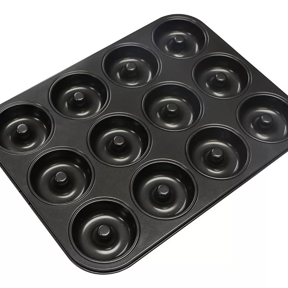 GENERICO - Molde Queques Anti Adherente 12 Rosquillas Tortas