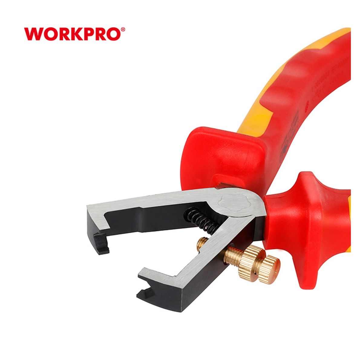 WORKPRO - ALICATE PELACABLES AISLADO 6  WORKPRO