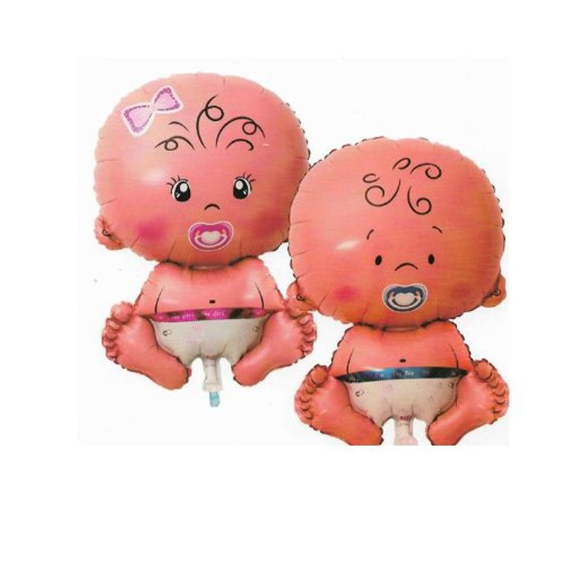 GENERICO - Globos Baby Shower Latex Niña Niño