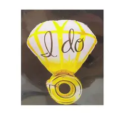 GENERICO - Globo I Do Latex Color Amarillo 49X68 Cm