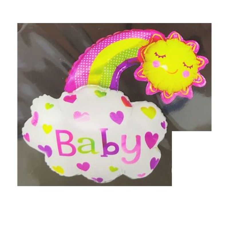 GENERICO - Globo Baby Latex 63X72 Cm Color Blanco