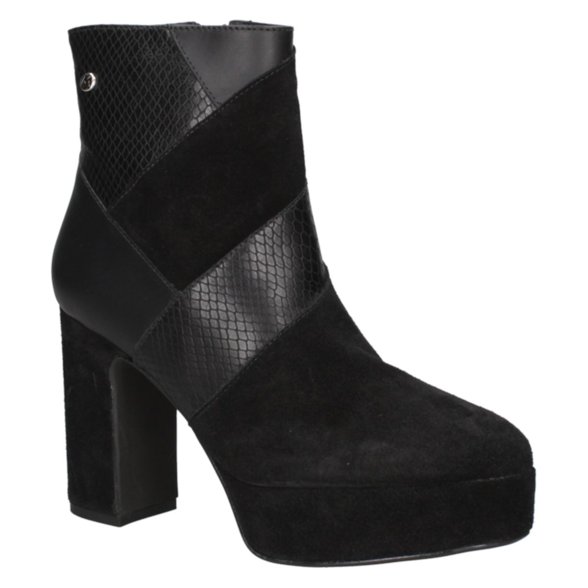 MINGO - Botín Casual Mujer Negro Mingo