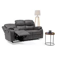 SOFA RECLINABLE 3 CUERPOS ISABEL GRIS