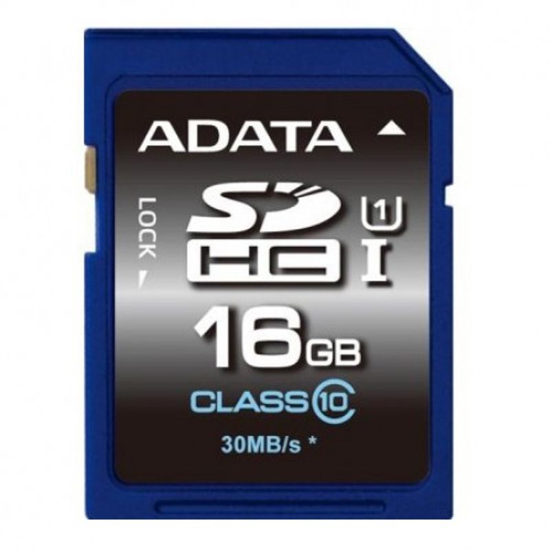 ADATA - TARJETA SD ADATA 16GB SDHC UHS-I FHD 1080P RE-ASDH16GUICL10-R