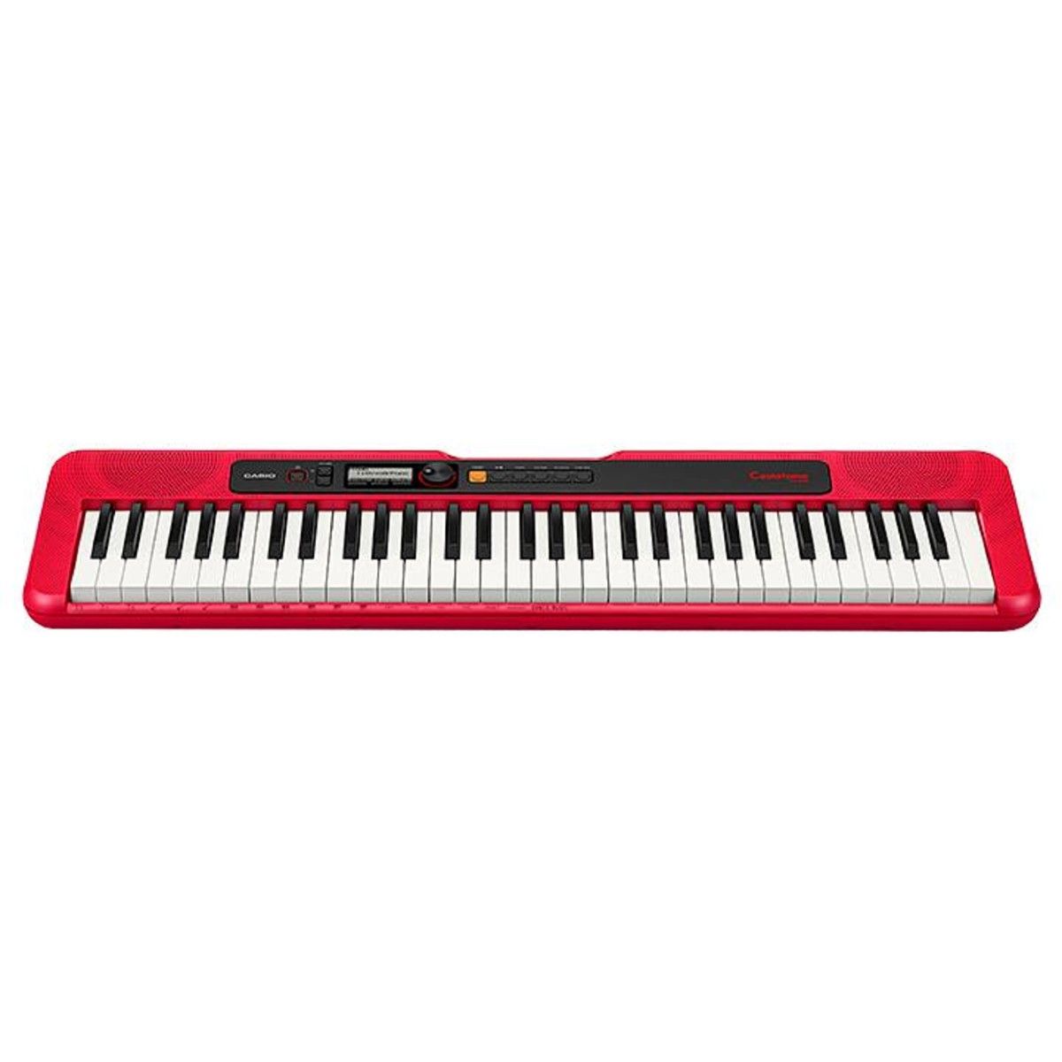 CASIO - Teclado Digital 61 Teclas Rojo CASIO CT-S200 RD