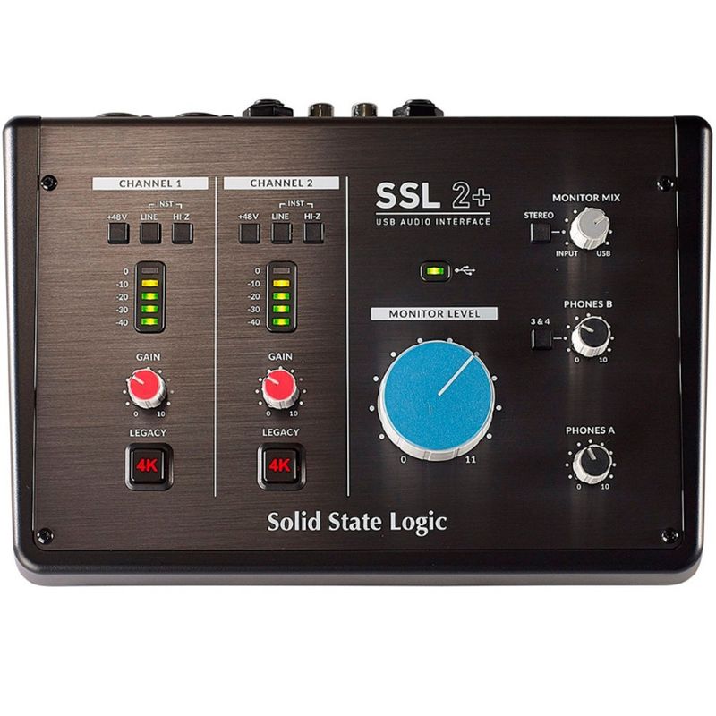 SOLID STATE LOGIC - Interfaz de Audio SSL 2 Plus