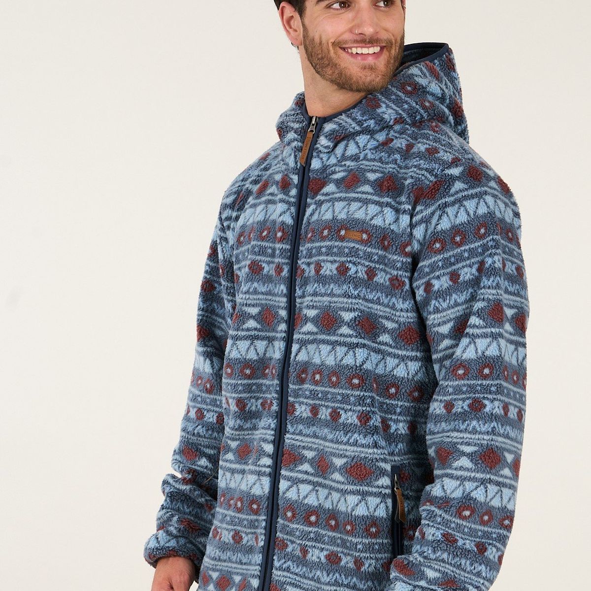 POLEMIC - Poleron Rustic Sherpa cierre - Polemic