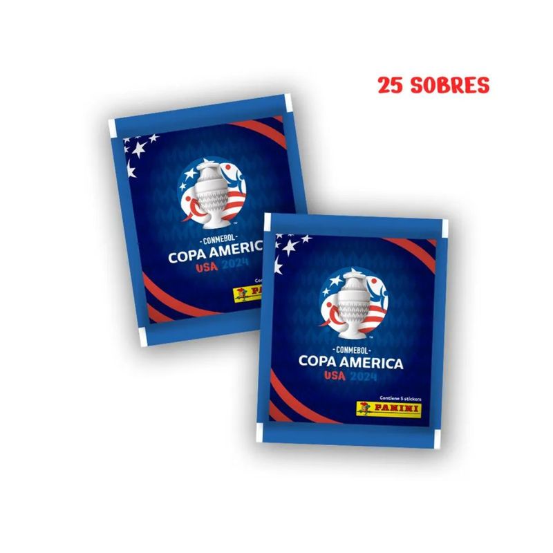 PANINI CHILE - Pack 25 Sobres - Copa America 2024
