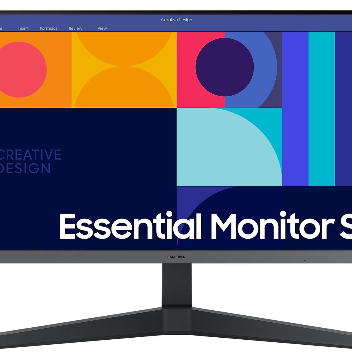 SAMSUNG - Monitor Plano Samsung Essential S3 24 IPS FHD 100Hz 4ms SAMSUNG