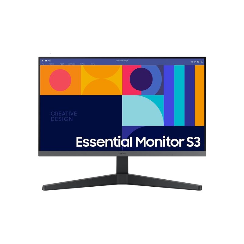 SAMSUNG - Monitor Plano Samsung Essential S3 24 IPS FHD 100Hz 4ms SAMSUNG