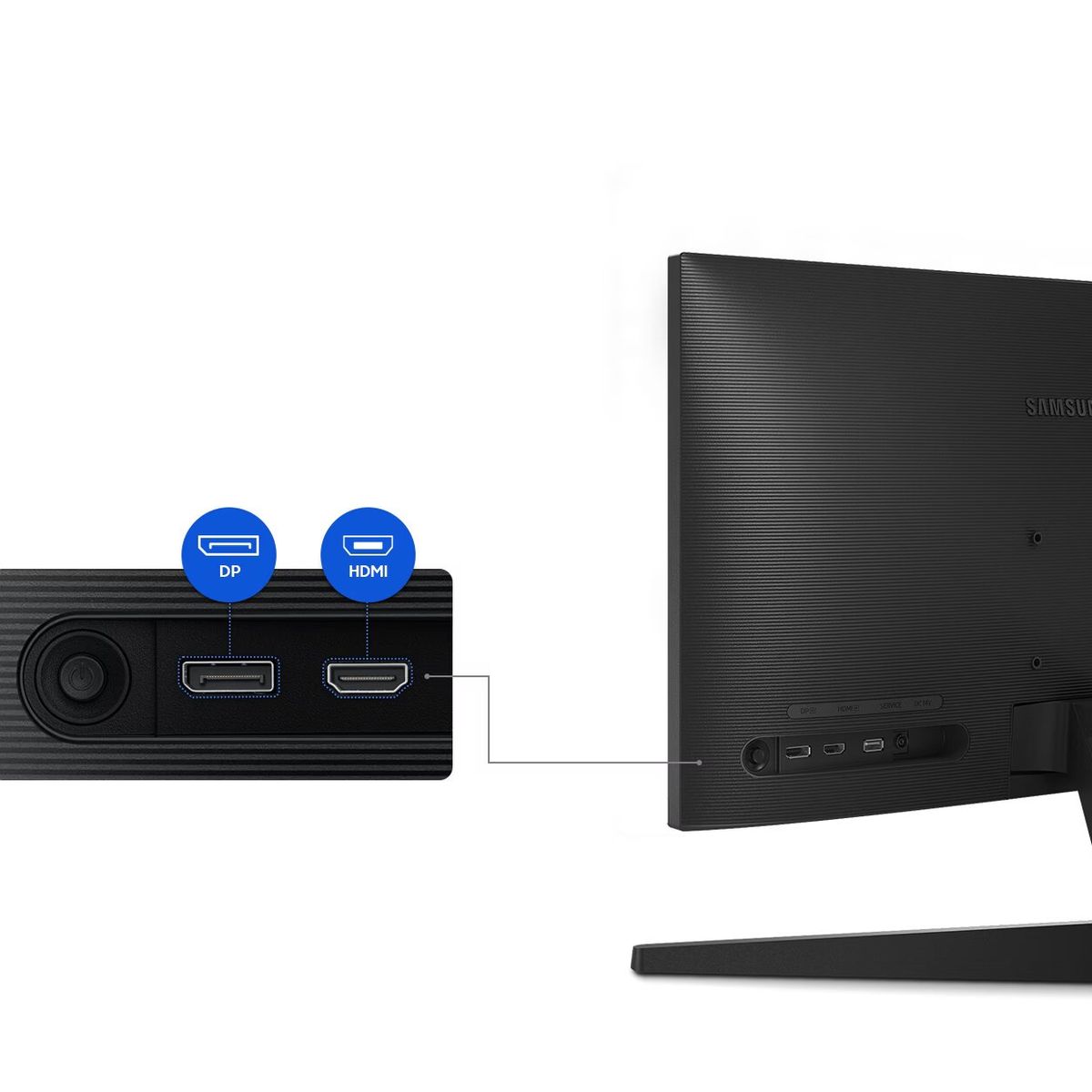 SAMSUNG - Monitor Plano Samsung Essential S3 24 IPS FHD 100Hz 4ms SAMSUNG