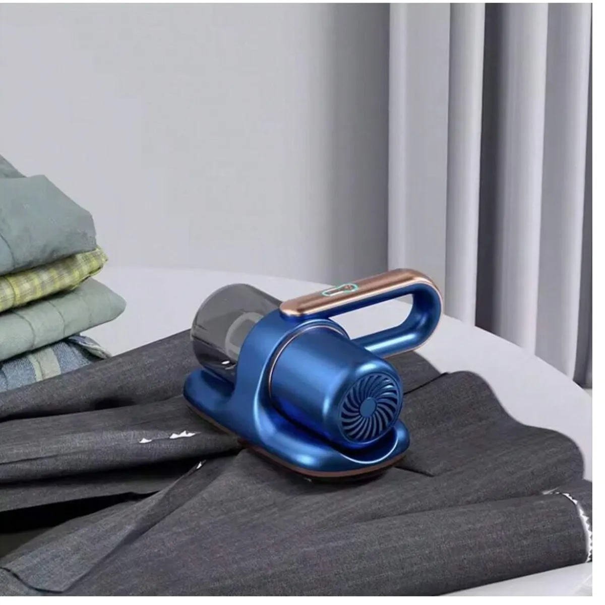 GENERICO - Aspiradora Inalámbrica  Aspirador de Eliminación de Ácaros Azul