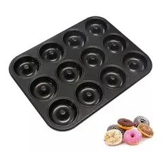 GENERICO - Moldes Para Hornear Donas Moldes Donut Molde De 12 Donas