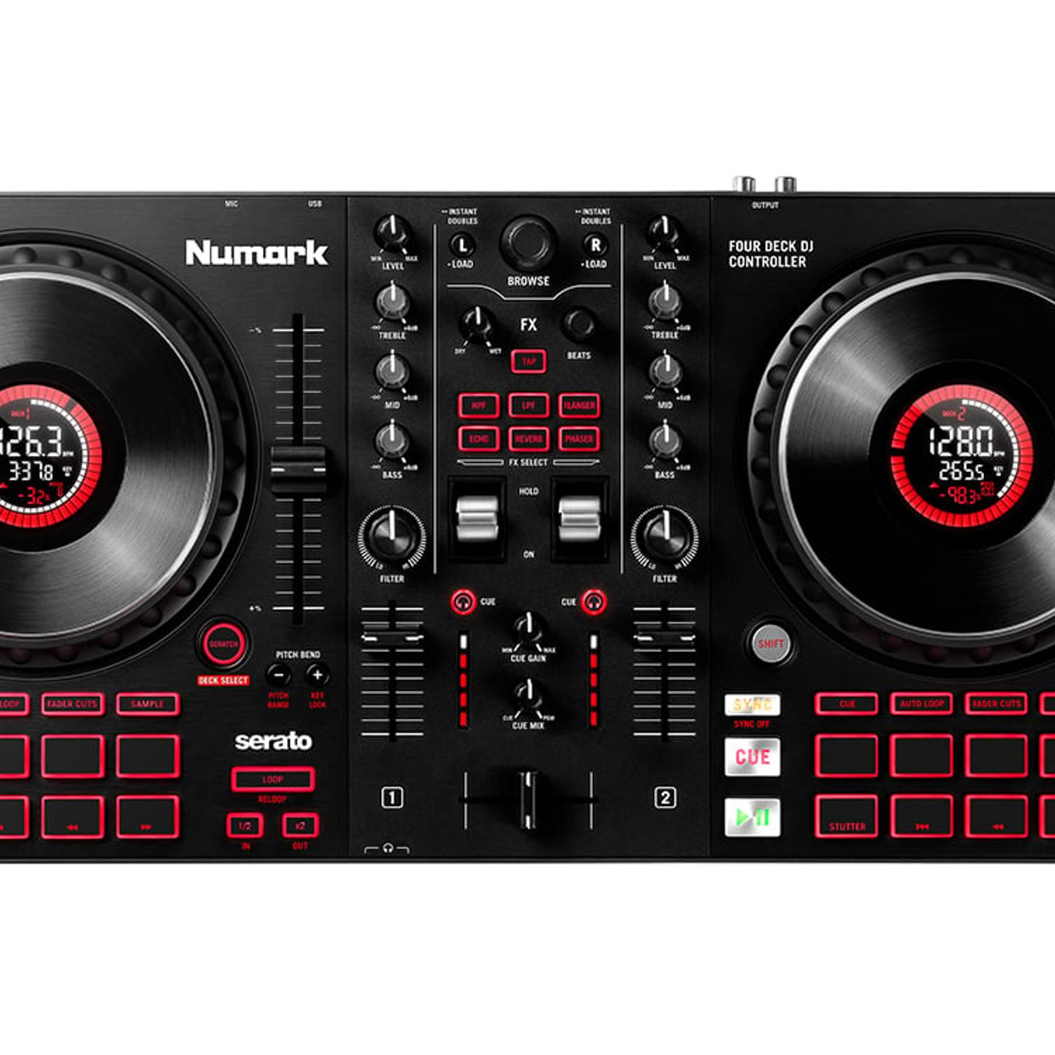 Numark Mixtrack Platinum FX ＋ HDJ-CUE1 NUMARK Controlador Dj Mixtrack Platinum Fx - Numark | Falabella Chile