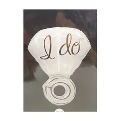 GENERICO - Globo I Do Latex Color Blanco 49X68 Cm