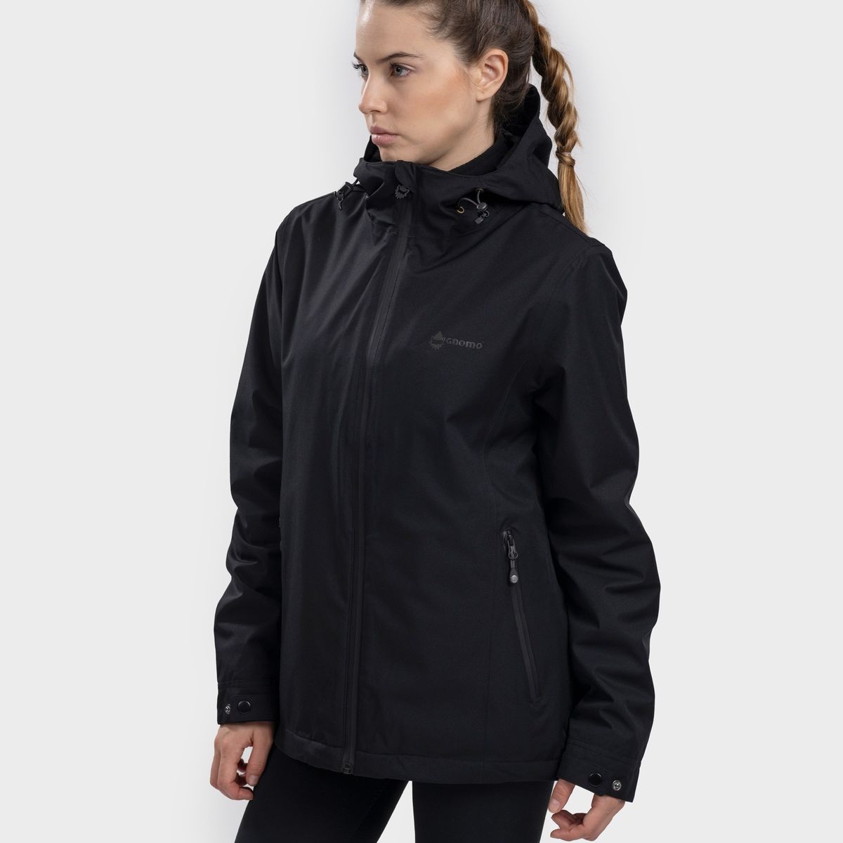 GNOMO - Chaqueta 3-1 Ladarka Mujer Black Gnomo.-