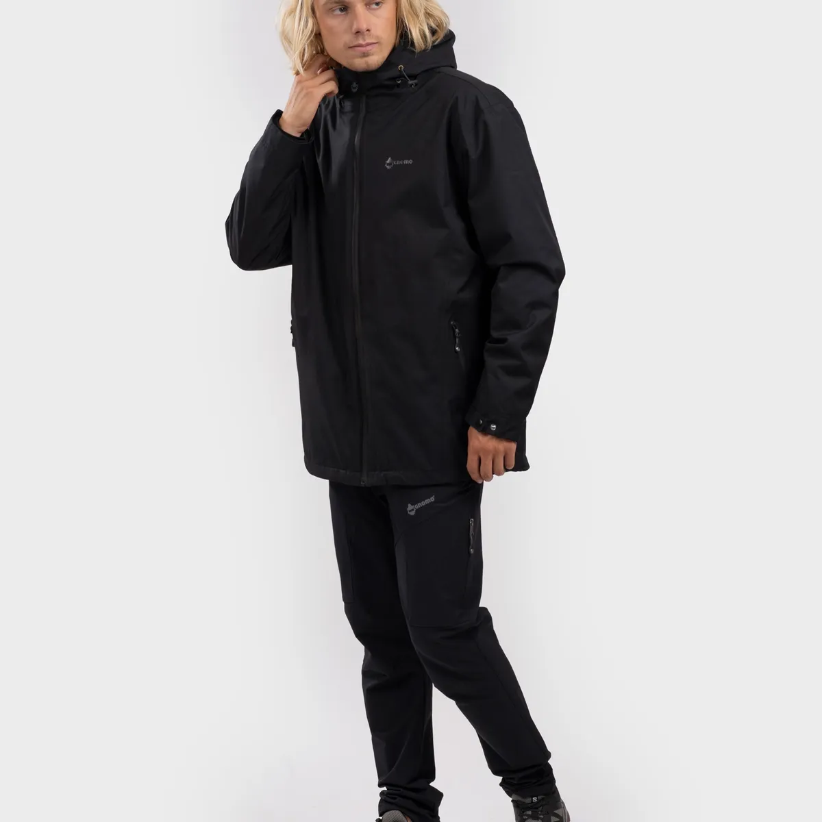 GNOMO - Chaqueta 3-1 Lendor Hombre Black Gnomo