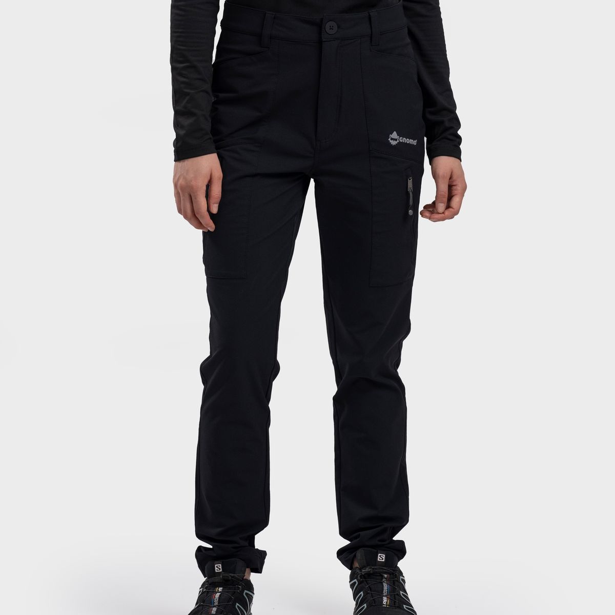 GNOMO - Pantalón Noatak Mujer Black Gnomo