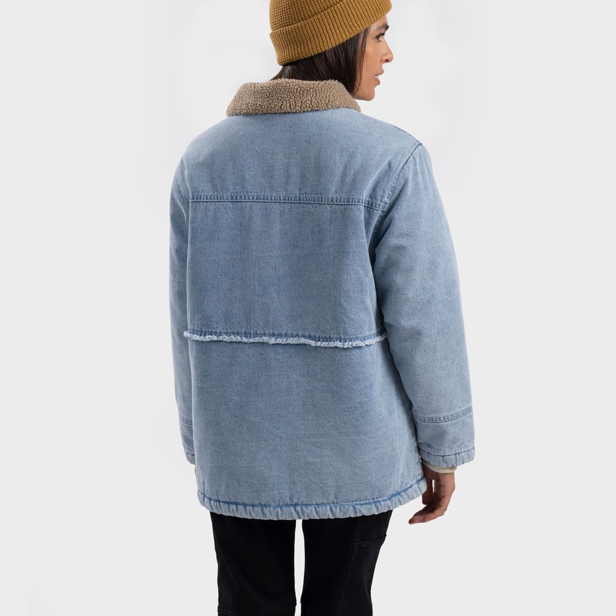 GNOMO - Chaqueta Denim Togrim Mujer Light Blue Gnomo