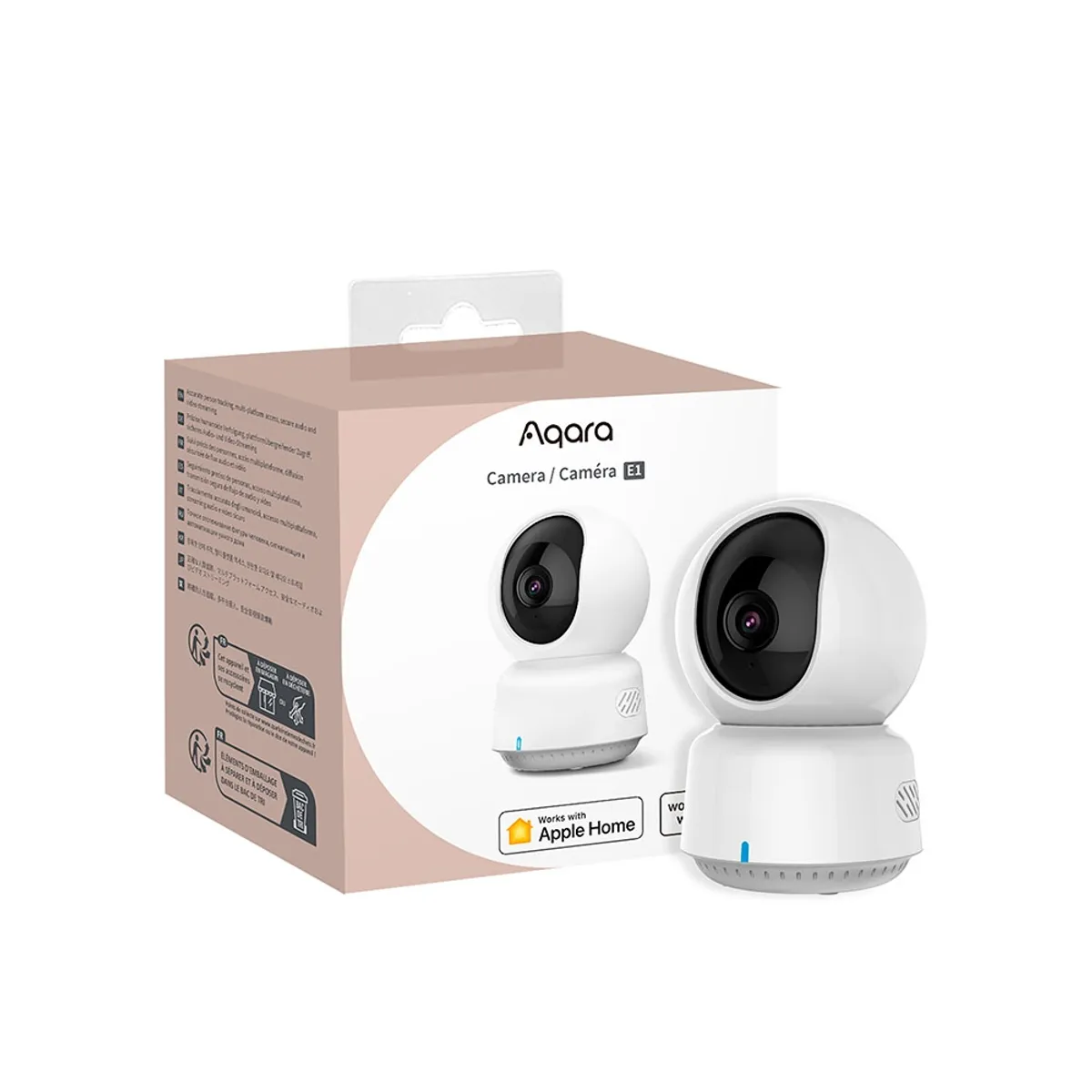 AQARA - Cámara de Seguridad Interior Panorámica E1 2K AQARA