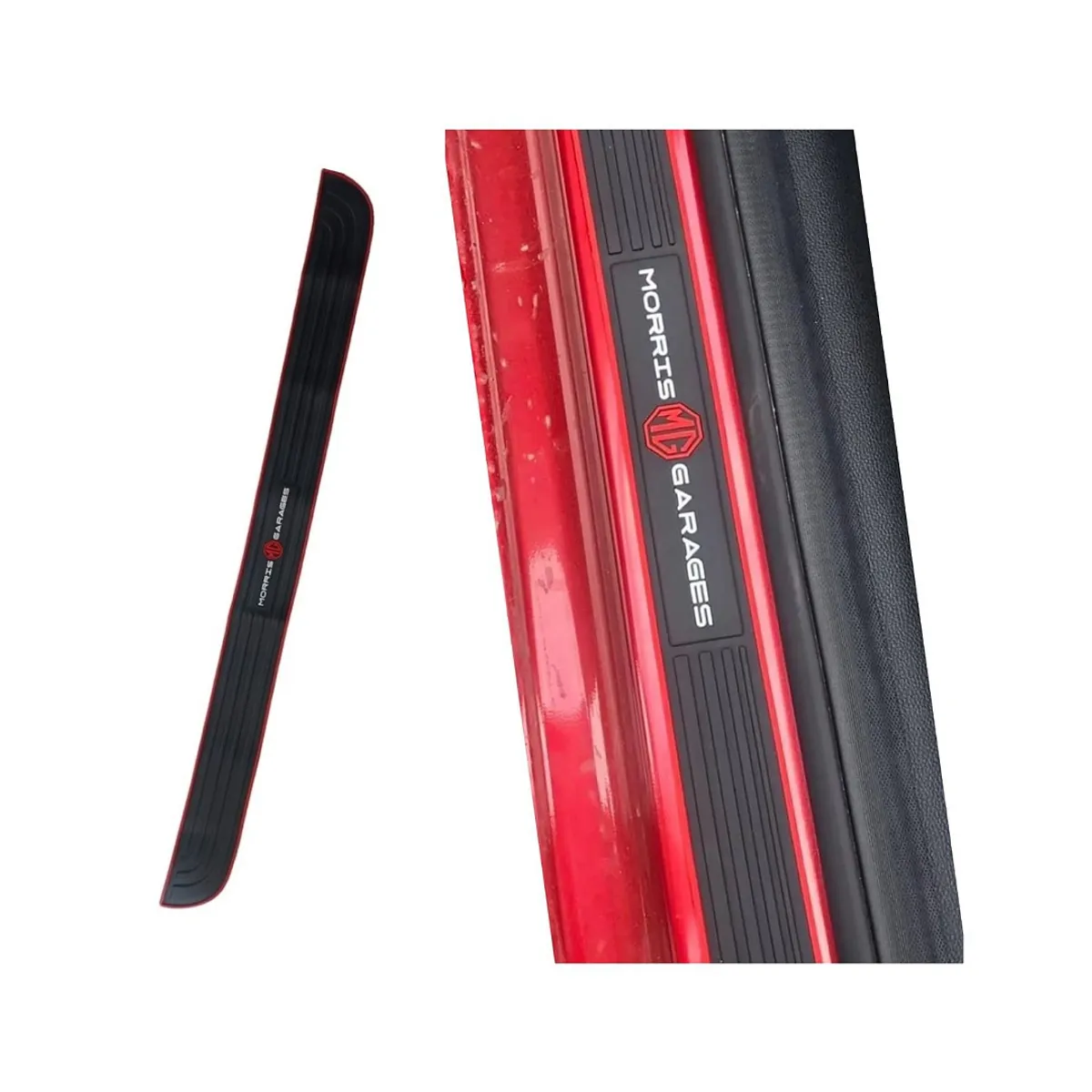 GENERICO - Protector puerta trasera para maleteros automóviles