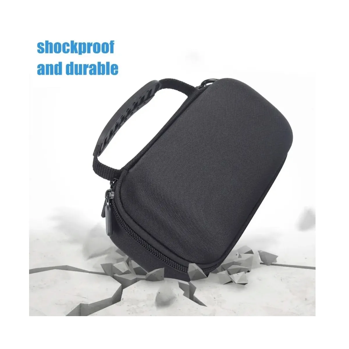 GENERICO - Estuche Rígido Para Parlante Bosé Soundlink Flex 1era y 2da Generación Negro Gris Claro