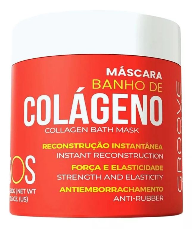 Tratamiento Capilar Bano de Colageno Groove 500 grs