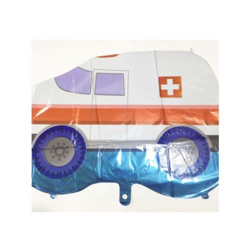 GENERICO - Globo Diseño Ambulancia Color Blanco
