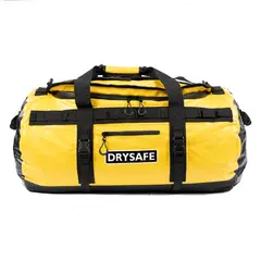 DRYSAFE - Bolso Outdoor Deporte Viaje Impermeable 80L Amarillo