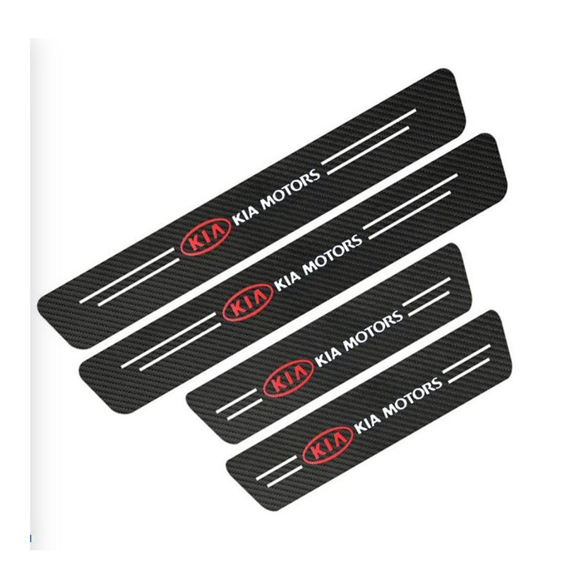 GENERICO - Cubre zócalos pisaderas protector de puerta Kia