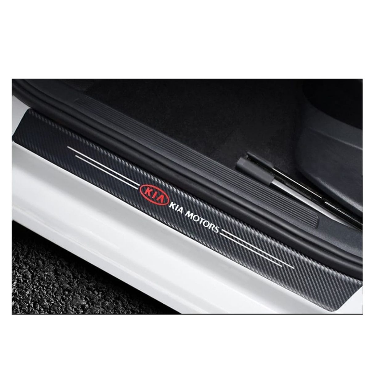 GENERICO - Cubre zócalos pisaderas protector de puerta Kia