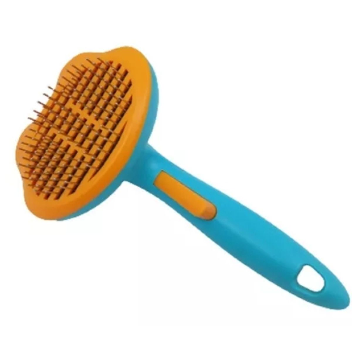 GENERICO - Cepillo De Facil Limpieza Con Boton Extractor Para Mascotas