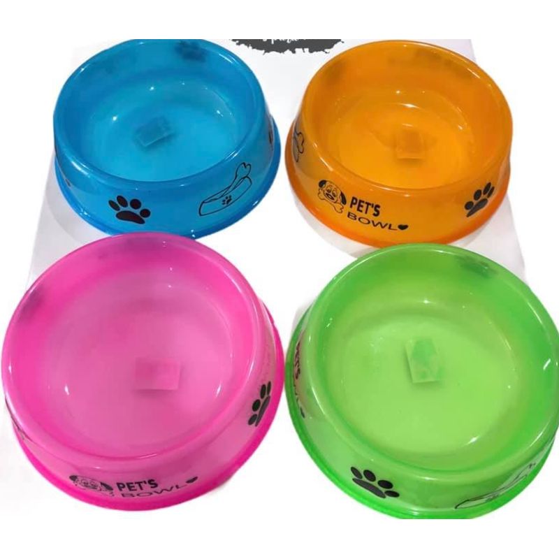 GENERICO - Plato Plastico Para Perros Con Diseño