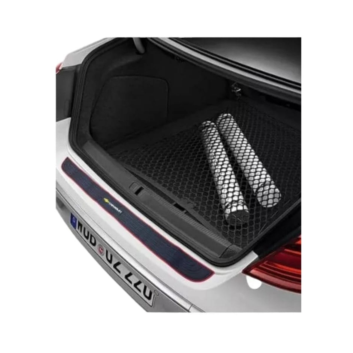 GENERICO - Protector puerta trasera para maleteros automóviles Chevrolet