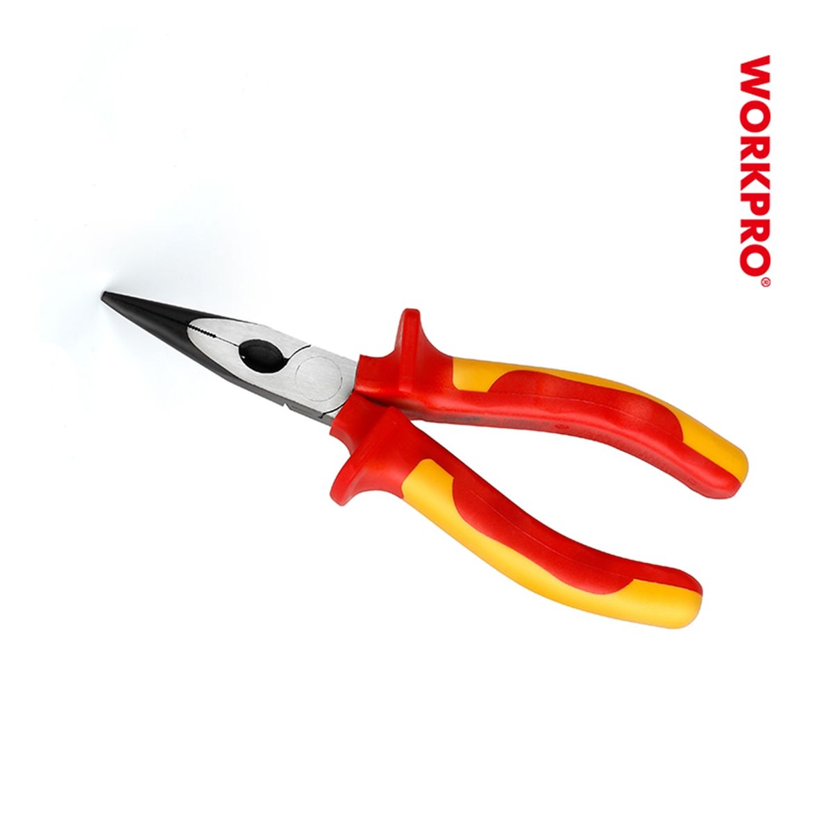 WORKPRO - ALICATE PUNTA LARGA AISLADO 6 WORKPRO