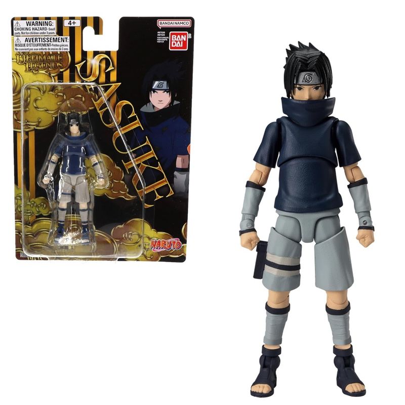 BAN DAI - Figura 13 Cm. Sasuke Uchiha (Joven) - Ultimate Legends