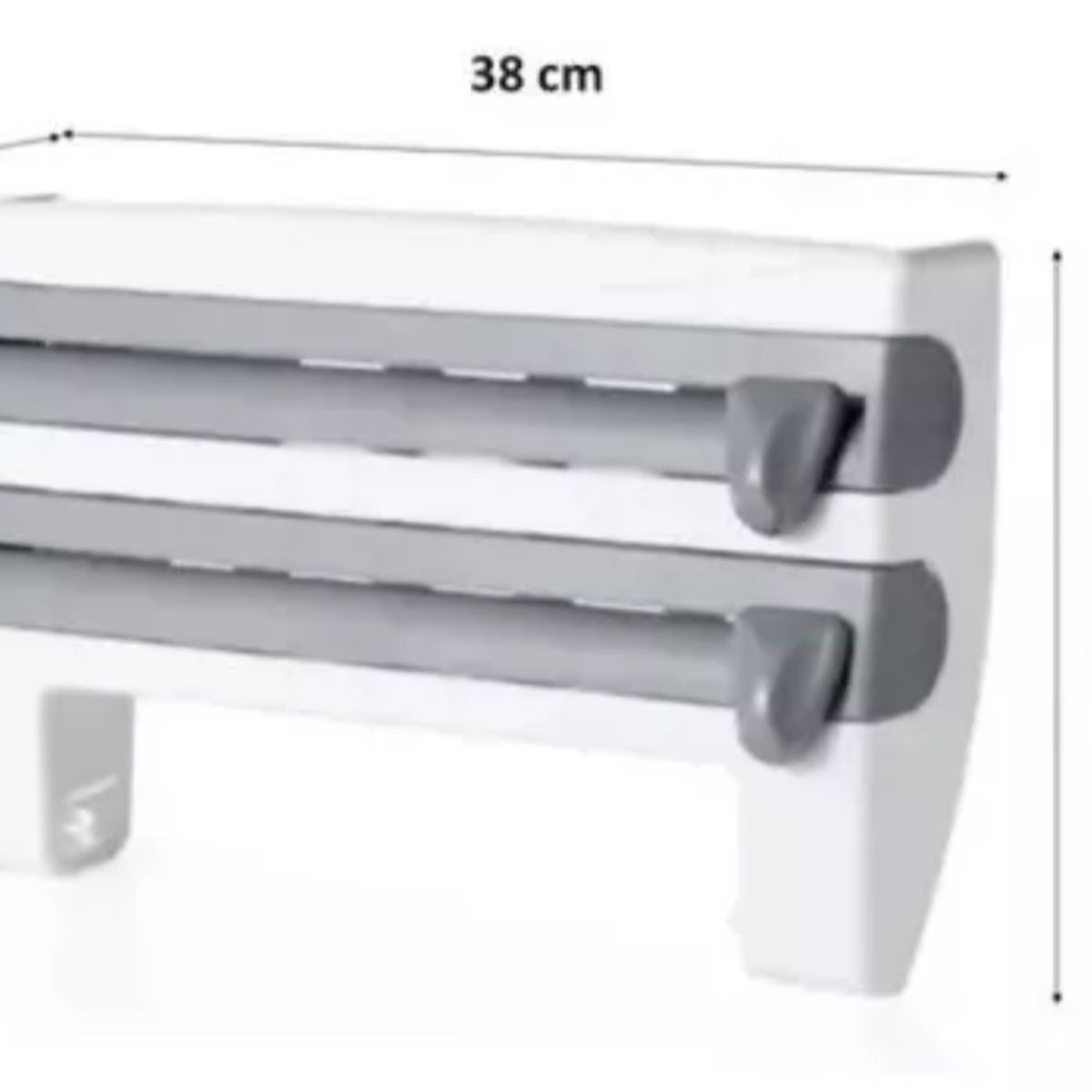 GENERICO - Dispensador Toalla Nova Alusa Film 4 En 1 Cocina