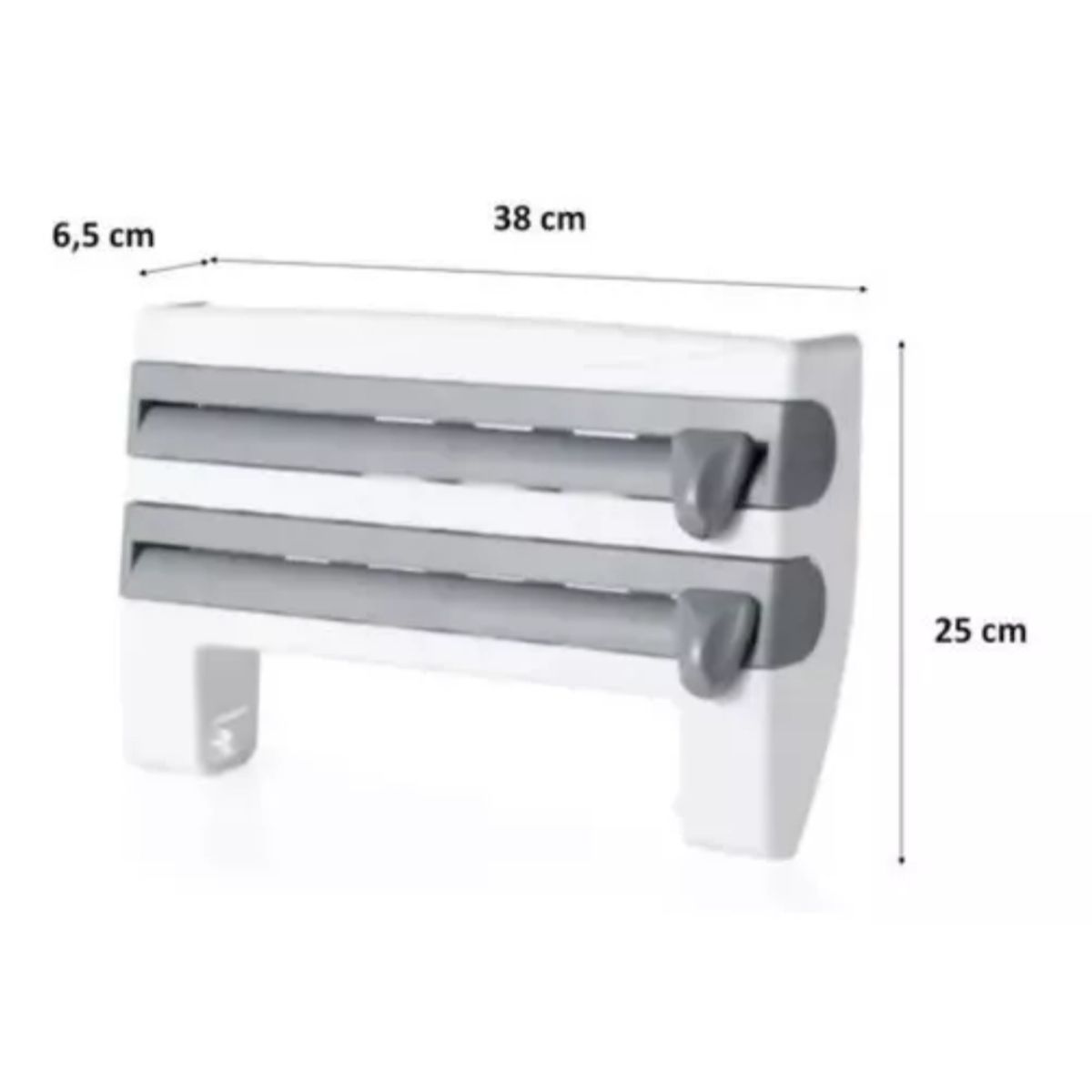 GENERICO - Dispensador Toalla Nova Alusa Film 4 En 1 Cocina