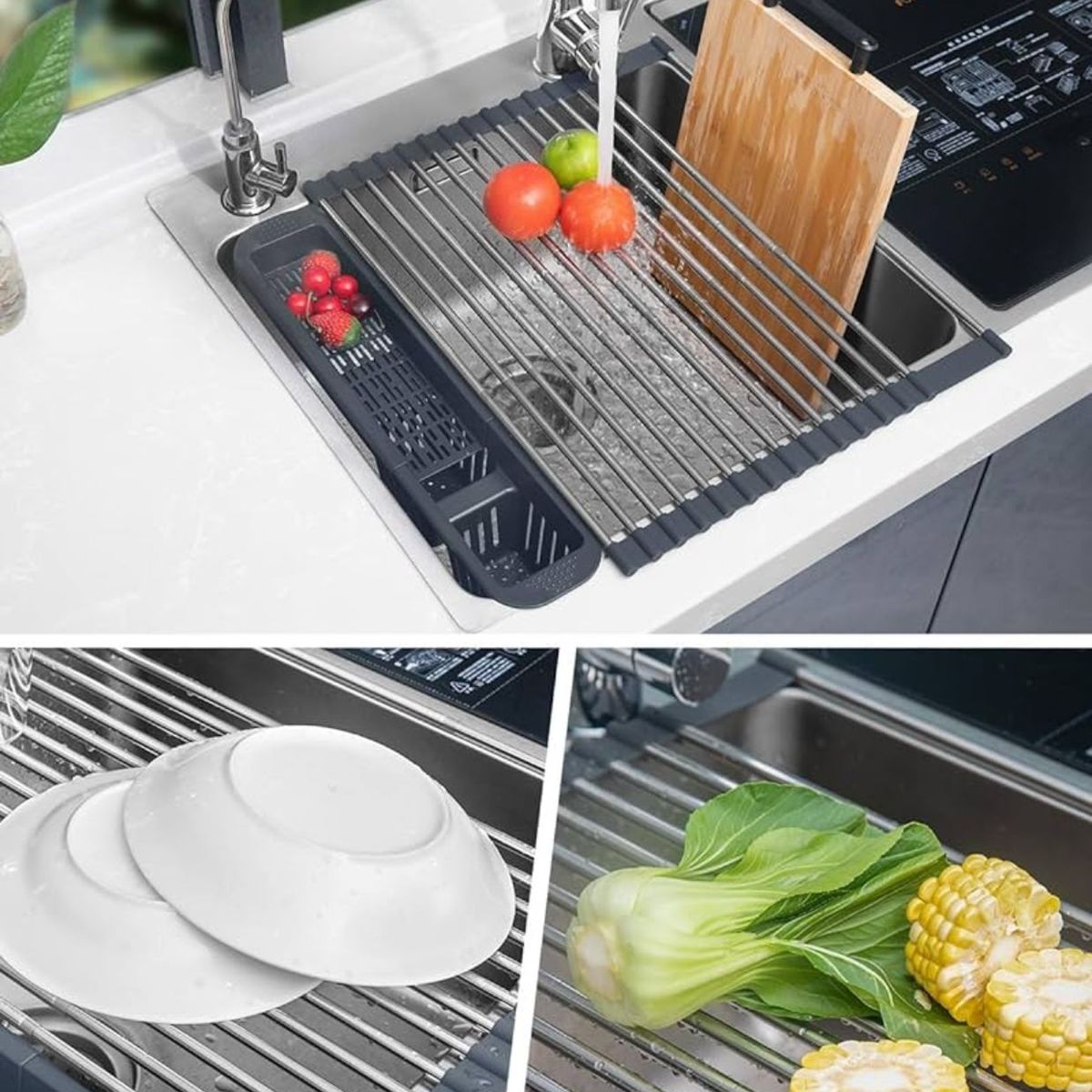 GENERICO - Escurridor Flexible Para Platos