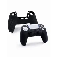 Funda Carcasa Case De Silicona Negro Ps5 Control Playstation 5